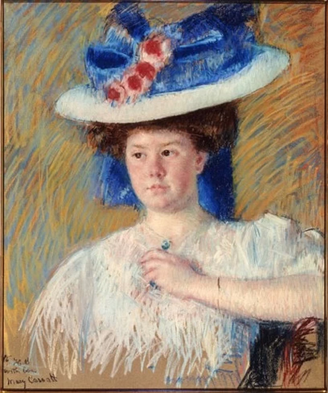 Mary Cassatt - 189, Ritratto di Helen Sears, figlia di Sarah Choate Sears, Norton Museum of Art